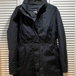 Woman's Full Length North Face Winter Coat with Hood Like New!